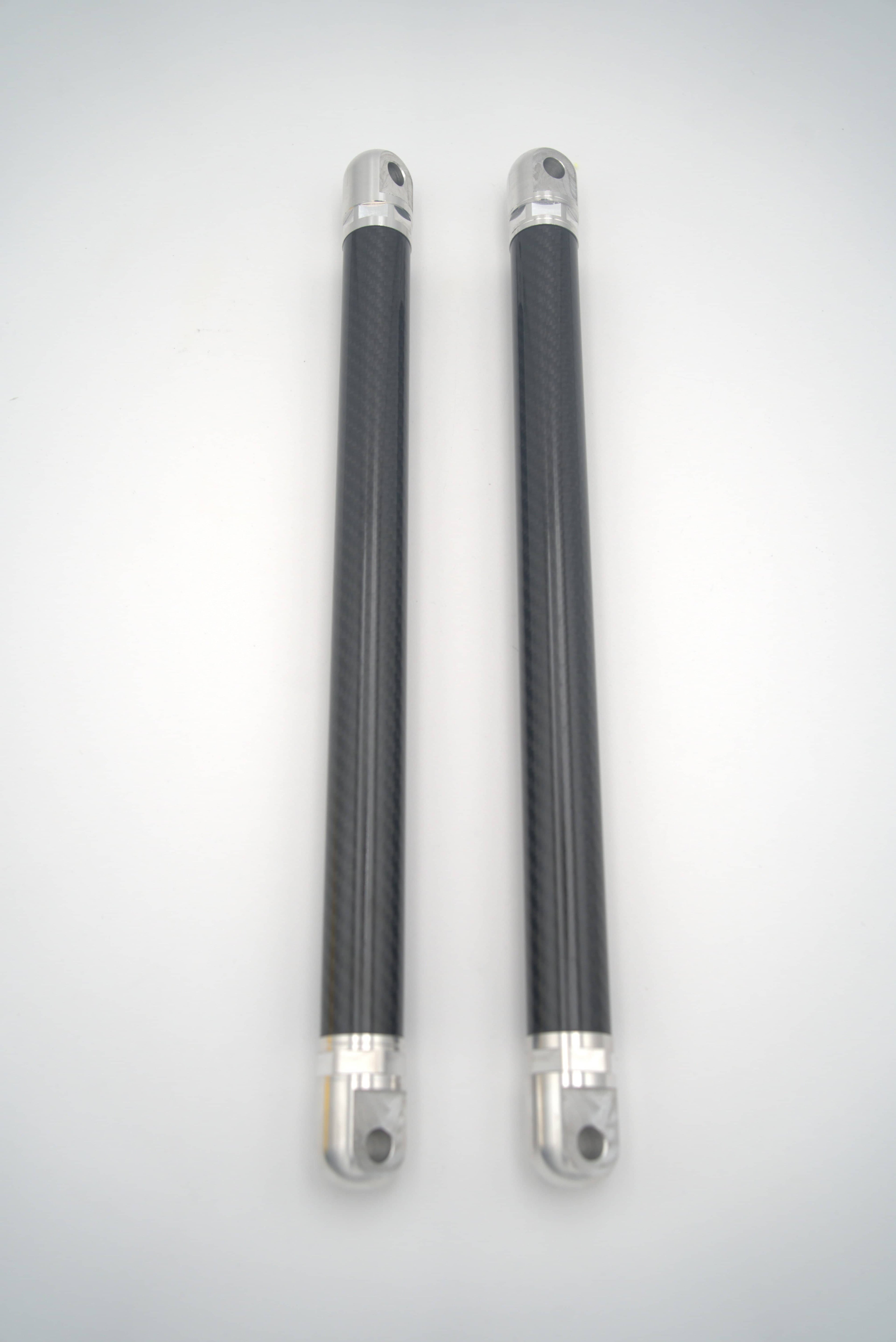 Kies-Motorsports Black Market Race M-Lite Carbon Strut Braces Gloss Carbon / M240/M340