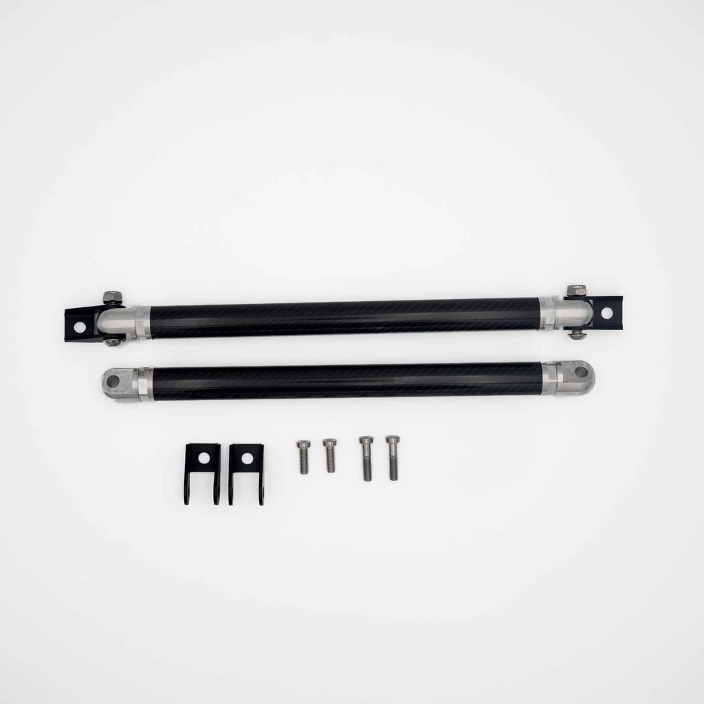 Kies-Motorsports Black Market Race Supra Carbon Strut Braces