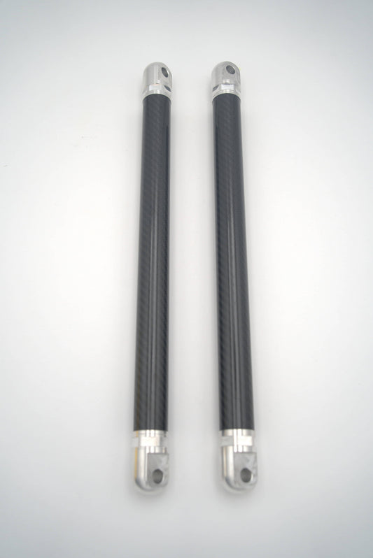 Kies-Motorsports Black Market Race Supra Carbon Strut Braces Gloss Carbon / A90