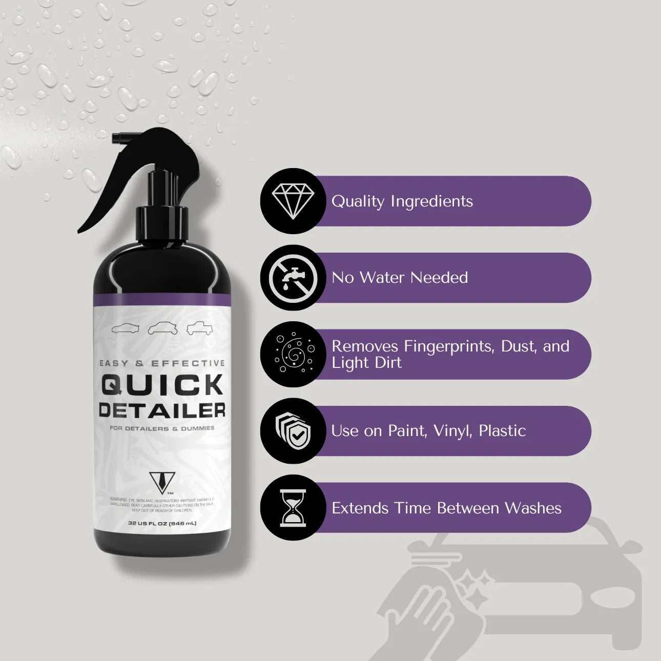Easy & Effective Quick Detailer Secondary image