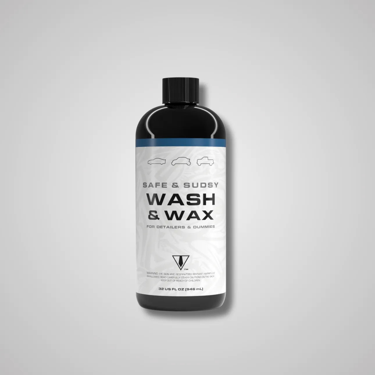 Kies-Motorsports Blk Tie Detailing Safe & Sudsy Wash & Wax 32oz Main image