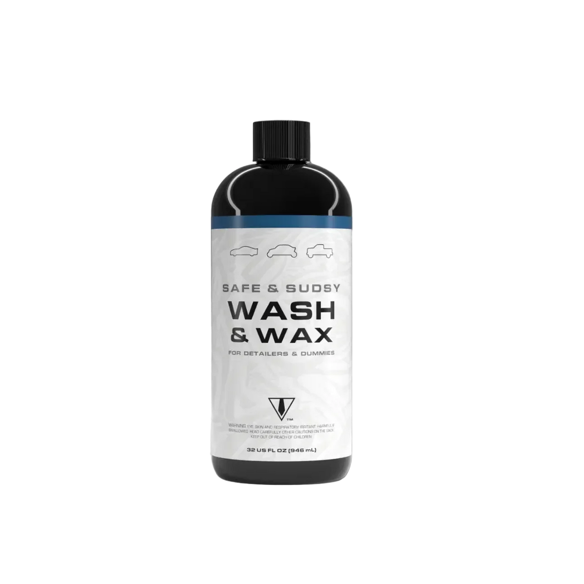 Kies-Motorsports Blk Tie Detailing Safe & Sudsy Wash & Wax 32oz