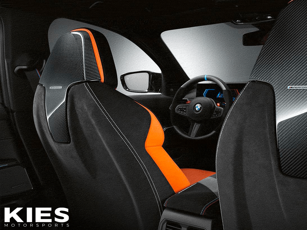 BMW M Performance G8X Seat Back Carbon Fiber / Alcantara Secondary image