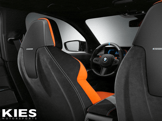 Kies-Motorsports BMW BMW M Performance G8X Seat Back Carbon Fiber / Alcantara Matte Carbon