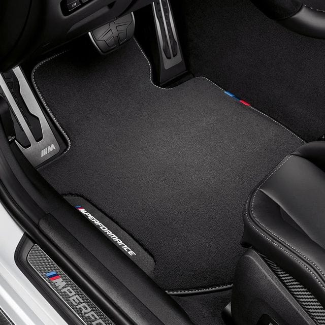 Kies-Motorsports BMW Genuine BMW 4 Series (G22/23) & M4 (G82/83) M Performance Floor Mats Set Main image