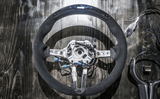 Kies-Motorsports BMW Genuine BMW Alcantara M Performance Race Display Wheel for the F80 M3 and F82 M4 (Includes Gloss Carbon Fiber Trim)