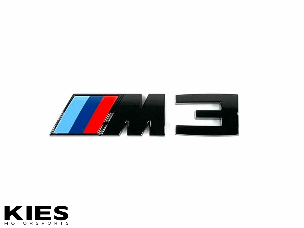 Kies-Motorsports BMW Genuine BMW Black Trunk Emblem for the F80 M3 Main image