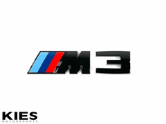 Kies-Motorsports BMW Genuine BMW Black Trunk Emblem for the F80 M3