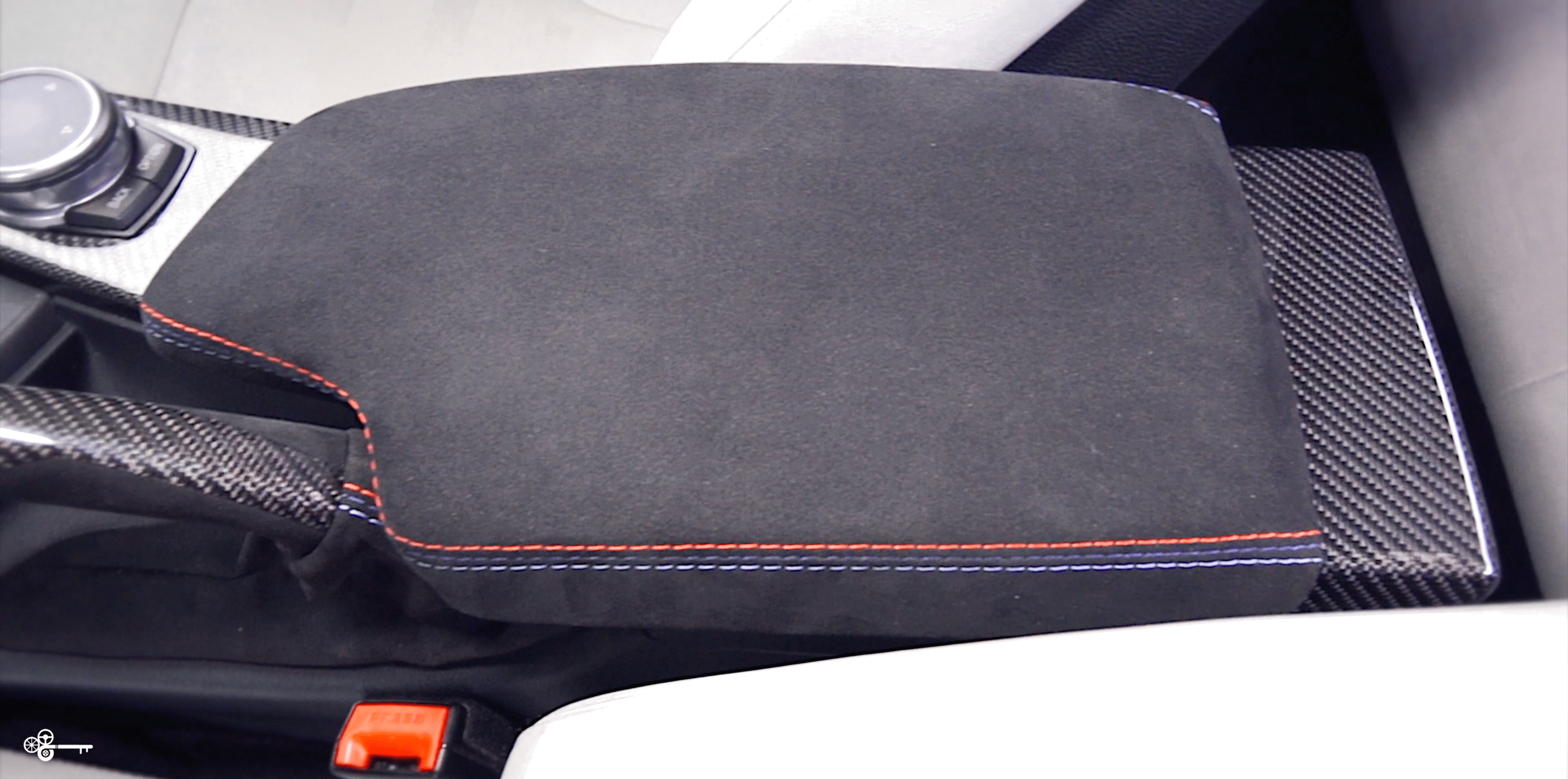 Genuine Bmw M Performance Armrest In Alcantara - F80/F82/F83 M3 M4 Secondary image