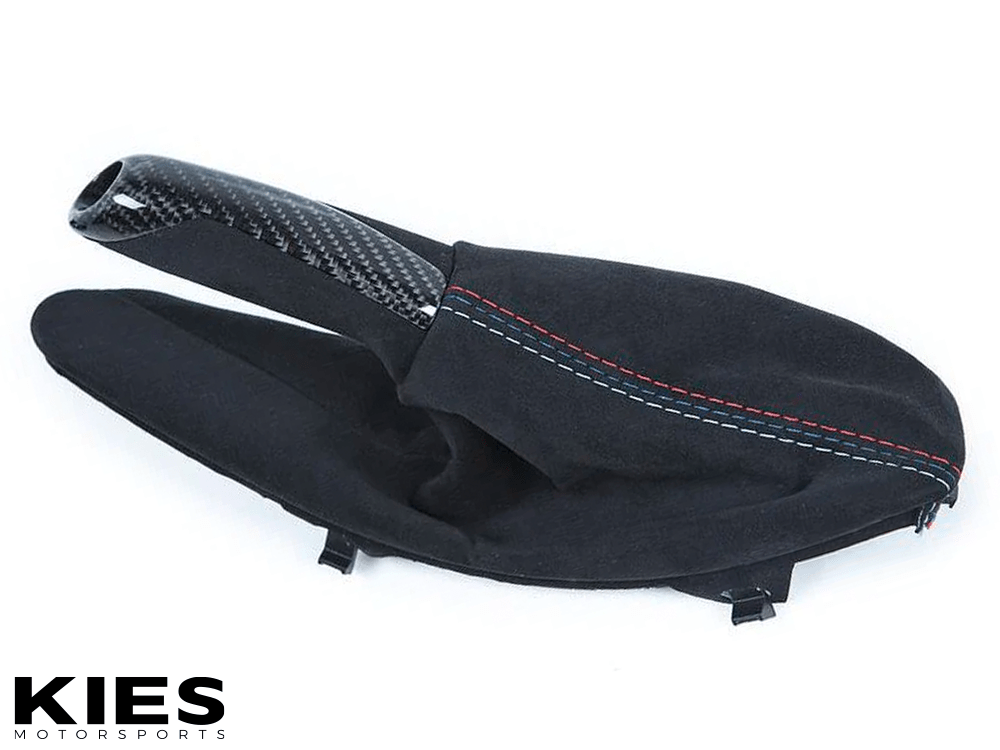 Kies-Motorsports BMW Genuine BMW M Performance Carbon Fiber and Alcantara Parking Brake Handle with M Stitching Main image