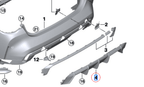 Kies-Motorsports BMW Genuine BMW M3 (G80) / M4 (G82) Carbon Fiber Diffuser