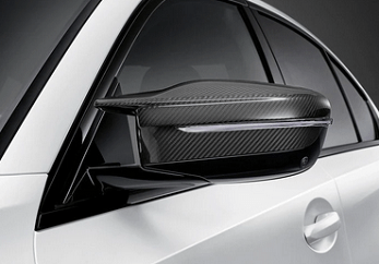Kies-Motorsports BMW Genuine BMW M3 (G80) / M4 (G82) Carbon Fiber Mirror Cap Replacement Cover Main image