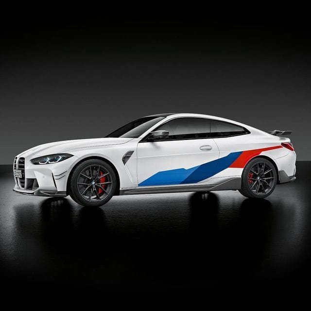 Genuine BMW M4 (G82) Coupe M Performance Motorsport Decals Set Secondary image