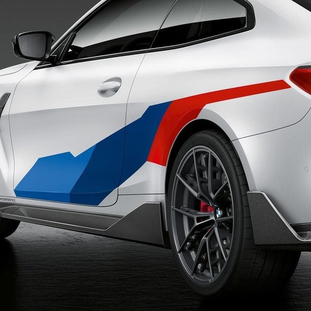 Kies-Motorsports BMW Genuine BMW M4 (G82) Coupe M Performance Motorsport Decals Set