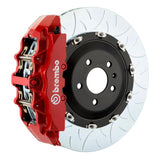 Kies-Motorsports Brembo Brembo 00-06 X5 (E53) Front GT BBK 8 Piston Cast 380x34 2pc Rotor Slotted Type-3-Red