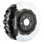 Kies-Motorsports Brembo Brembo 01-04 996 C4S Front GT BBK 6 Piston Cast 380x34 2pc Rotor Slotted Type3-Black