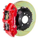 Kies-Motorsports Brembo Brembo 01-06 M3 (E46) Front GT BBK 6 Piston Cast 380x32 2pc Rotor Slotted Type1-Red
