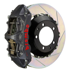 Kies-Motorsports Brembo Brembo 01-06 M3 (E46) Front GTS BBK 6 Piston Cast 380x32 2pc Rotor Slotted Type1-Black HA