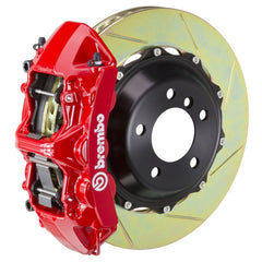 Kies-Motorsports Brembo Brembo 02-05 996 GT2 Front GT BBK 6 Piston Cast 380x32 2pc Rotor Slotted Type1 -Red