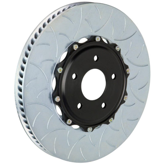 Kies-Motorsports Brembo Brembo 02-05 996 Turbo (PCCB Eqpt) Fr 2-Piece Discs 350x34 2pc Rotor Slotted Type3