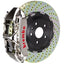 Kies-Motorsports Brembo Brembo 02-07 Coupe/Spyder/04-07 GranSport Fr GTR BBK 6 Pist Billet 380x34 2pc Rotor Drilled- Nickel