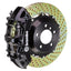 Kies-Motorsports Brembo Brembo 04-10 5-Series (Excl. xDrive/M5) Front GT BBK 6 Piston Cast 380x32 2pc Rotor Drilled-Black