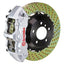 Kies-Motorsports Brembo Brembo 04-10 5-Series (Excl. xDrive/M5) Front GT BBK 6 Piston Cast 380x32 2pc Rotor Drilled-Silver