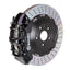 Kies-Motorsports Brembo Brembo 04-10 5-Series (Excl. xDrive/M5) Front GT BBK 6 Piston Cast 405x34 2pc Rotor Drilled-Black