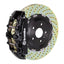 Kies-Motorsports Brembo Brembo 04-10 5-Series (Excl. xDrive/M5) Front GT BBK 8 Piston Cast 380x34 2pc Rotor Drilled-Black