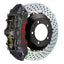 Kies-Motorsports Brembo Brembo 04-10 5-Series (Excl. xDrive/M5) Front GTS BBK 6 Pist Cast 380x32 2pc Rotor Drilled-Black HA