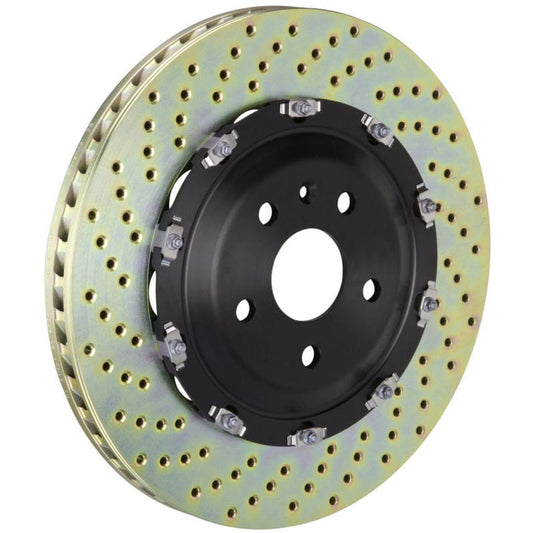 Kies-Motorsports Brembo Brembo 06-08 RS4 Front 2-Piece Discs 380x34 2pc Rotor Drilled