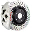 Kies-Motorsports Brembo Brembo 06-09 997.1 GT3 Rear GT BBK 4 Piston Cast 380x28 2pc Rotor Drilled-White