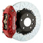 Kies-Motorsports Brembo Brembo 06-09 997.1 GT3 Rear GT BBK 4 Piston Cast 380x28 2pc Rotor Slotted Type3-Red