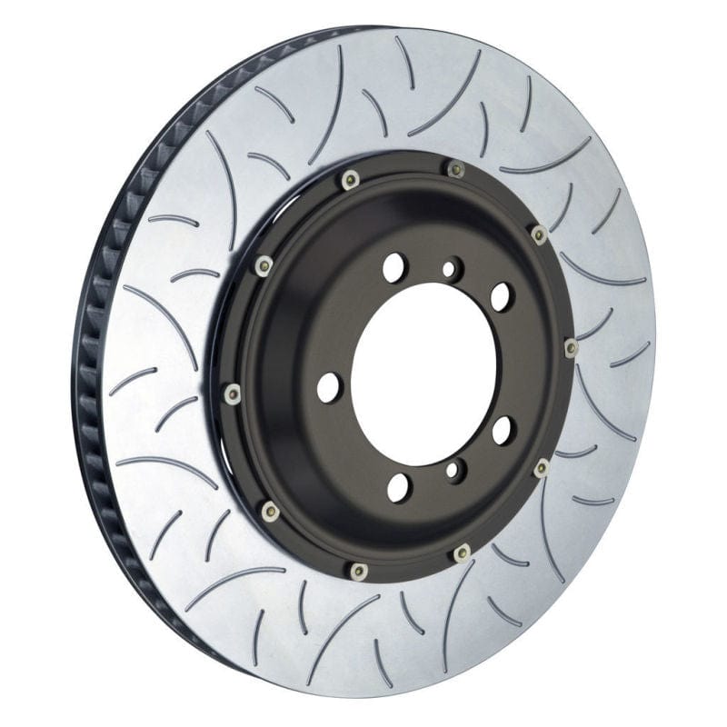 Kies-Motorsports Brembo Brembo 06-12 997 Turbo/Turbo S (PCCB Equipped) Front 2 Piece Discs 380x34 2pc Rotor Slotted Type3