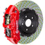 Kies-Motorsports Brembo Brembo 08-13 M3/11-12 1M Front GT BBK 6 Piston Cast 365x34 2pc Rotor Drilled-Red