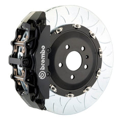 Kies-Motorsports Brembo Brembo 08-13 M3 (E90/E92/E93) Front GT BBK 6 Piston Cast 380x34 2pc Rotor Slotted Type-3-Black