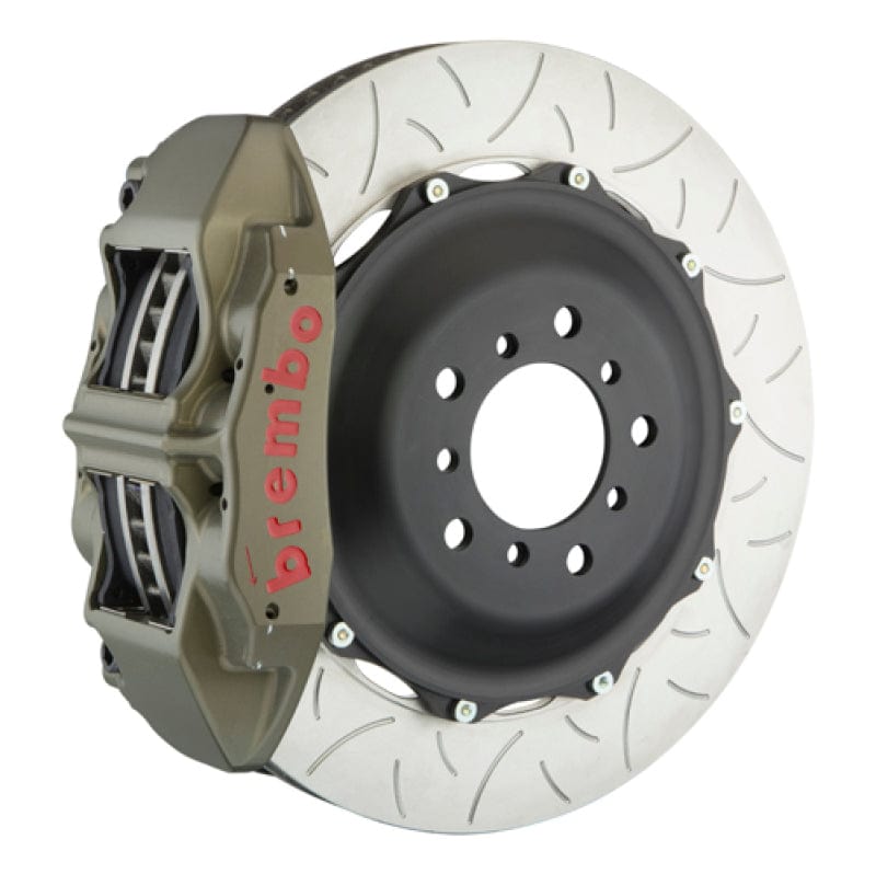 Kies-Motorsports Brembo Brembo 08-13 M3 (E90/E92/E93) PISTA Front Race BBK 6 Pist Billet380x32x53a 2pc Rotor T3-Clear HA