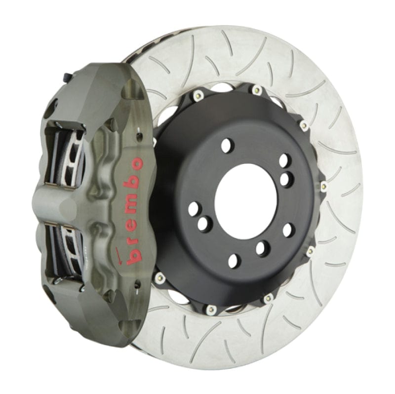 Kies-Motorsports Brembo Brembo 08-13 M3 (E90/E92/E93) PISTA Rear Race BBK 4 Pist Forged345x28 x54a 2pc Rotor T3-Clear HA