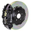Kies-Motorsports Brembo Brembo 09-13 X5M Front GT BBK 6 Piston Cast 405x34 2pc Rotor Slotted Type1 -Black