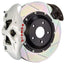 Kies-Motorsports Brembo Brembo 10-11 997.2 GT3/GT3RS (Excl PCCB)Fr GT BBK 6Pis Cast 380x34 2pc Rotor Slotted Type3-White