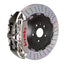 Kies-Motorsports Brembo Brembo 11-18 Cayenne Front GTR BBK 6 Piston Billet 405x34 2pc Rotor Drilled- Nickel