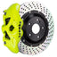 Kies-Motorsports Brembo Brembo 12-16 991.1 C2 Rear GT BBK 4 Piston Cast 380x28 2pc Rotor Drilled-Fluo. Yellow