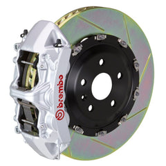 Kies-Motorsports Brembo Brembo 15-18 M3 Excl CC Brake Fr GT BBK 6Pis Cast 365x34 2pc Rotor Slotted Type1-Silver