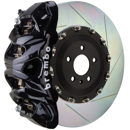 Kies-Motorsports Brembo Brembo 15-20 F150 2WD/4WD (Excl Raptor)Fr GT BBK 8Pis Cast 412x38 2pc Rotor Slotted Type1-Black
