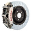 Kies-Motorsports Brembo Brembo 17-23 540i Front GTR BBK 6 Piston Billet 405x34 2pc Rotor Slotted Type3-Nickel