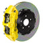 Kies-Motorsports Brembo Brembo 18+ X3/19+ X4 Front GT BBK 6 Piston Cast 380x34 2pc Rotor Slotted Type-1- Yellow