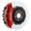 Kies-Motorsports Brembo Brembo 18+ X3 /19+ X4 Front GT BBK 6 Piston Cast 380x34 2pc Rotor Slotted Type-3-Red