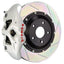 Kies-Motorsports Brembo Brembo 19+ 330i Rear GT BBK 4 Piston Cast 380x28 2pc Rotor Slotted Type1-White