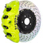 Kies-Motorsports Brembo Brembo 20+ X3M/20+ X4M Front GT BBK 8 Piston Cast 412x38 2pc Rotor Drilled- Fluo. Yellow