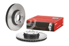 Kies-Motorsports Brembo Brembo 332x32mm T1 LH Zinc Plated Gold PISTA Replacement Disc